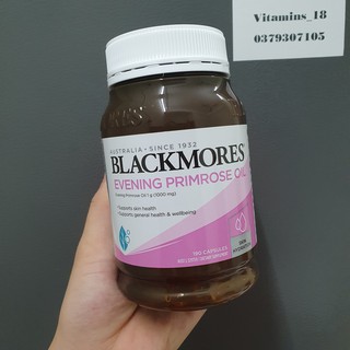 Tinh dầu hoa anh thảo Evening Primrose Oil 190 viên của Úc (mẫu mới)