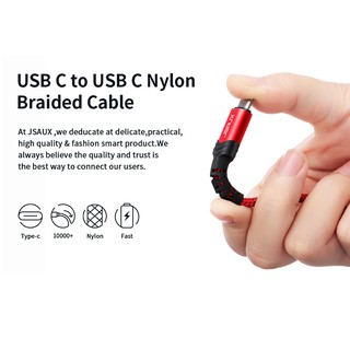 Cáp Sạc Nhanh JSAUX Usb Type C 3a 60w