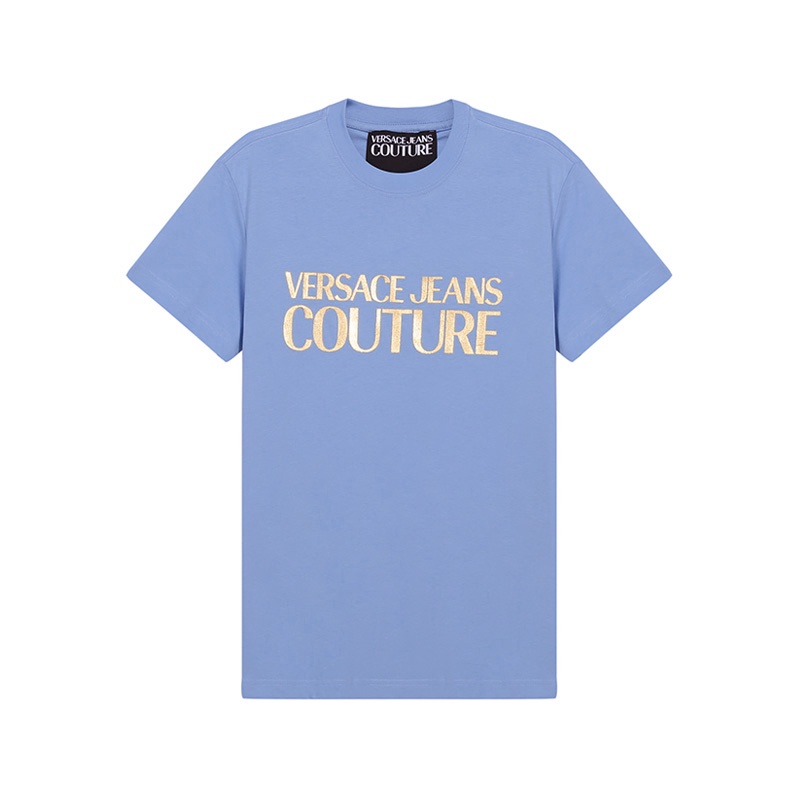 Áo Thun Cotton In Họa Tiết Versace Đơn Giản Dành Cho Nam