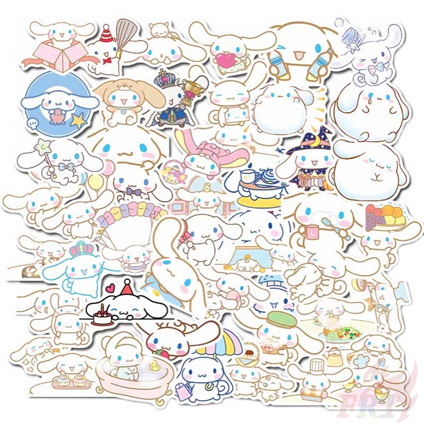 100 Miếng dán hình cinnamoroll chống thấm trang trí DIY