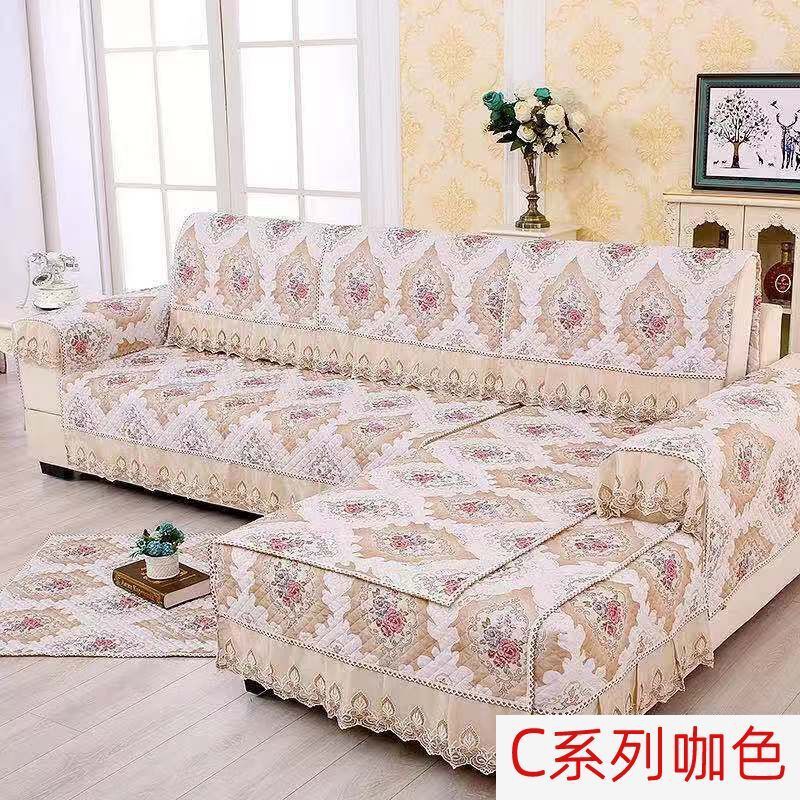 Đệm sofa bốn mùa đa năng chống trượt bộ bọc nỉ ghế trọn gói 123 tổ hợp