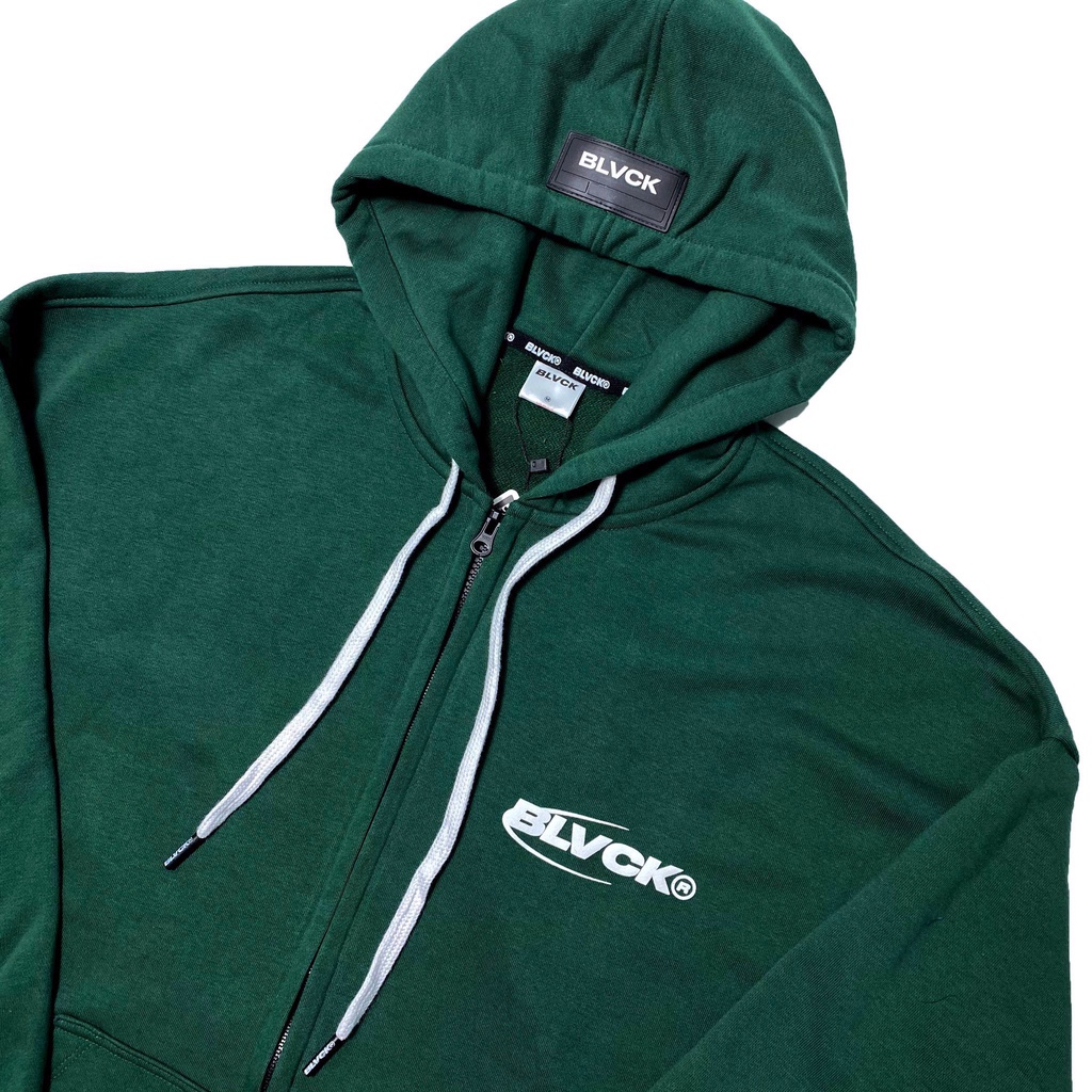 Áo khoác hoodie Zip - Green
