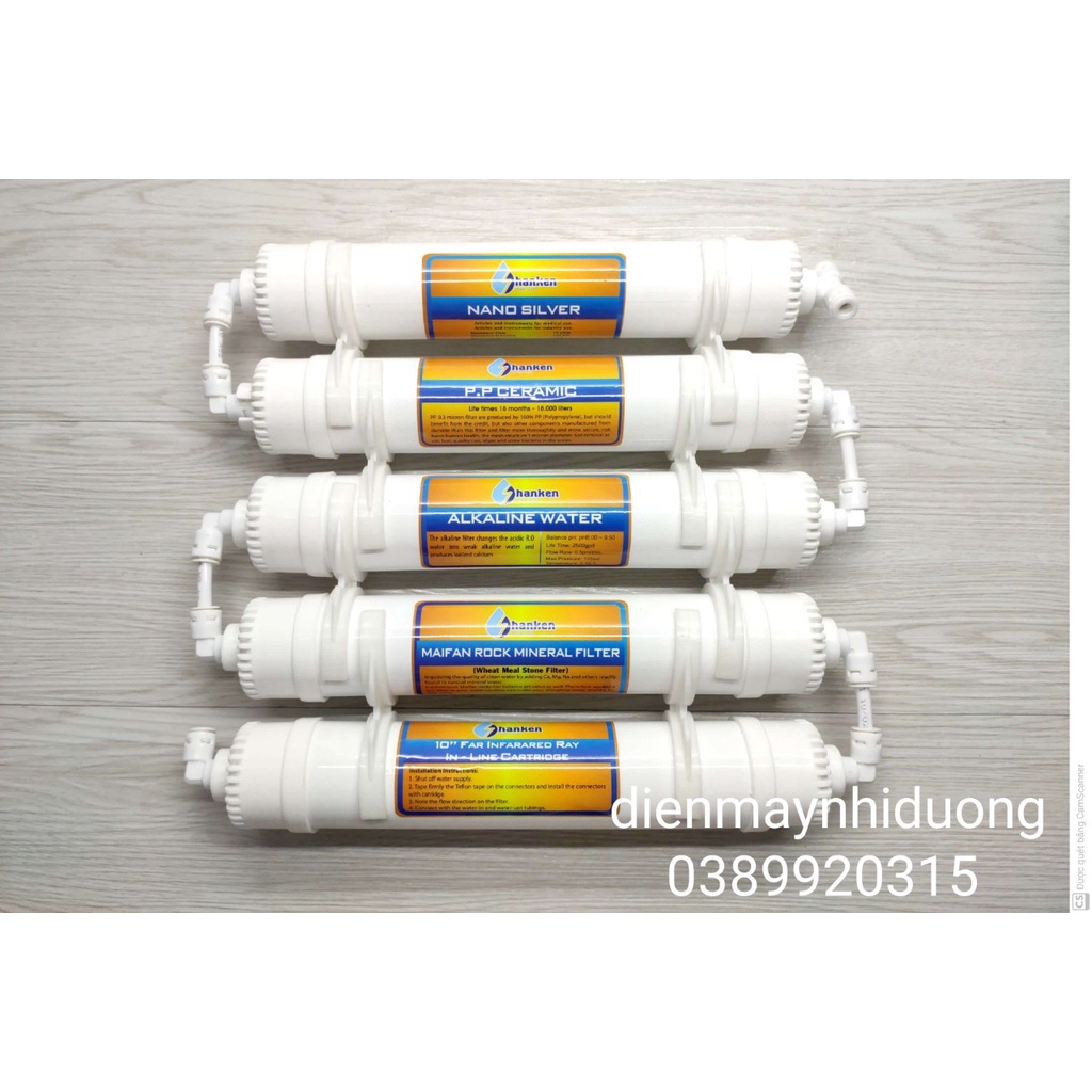 Bộ lõi lọc chức năng 56789 Shanken chính hãng