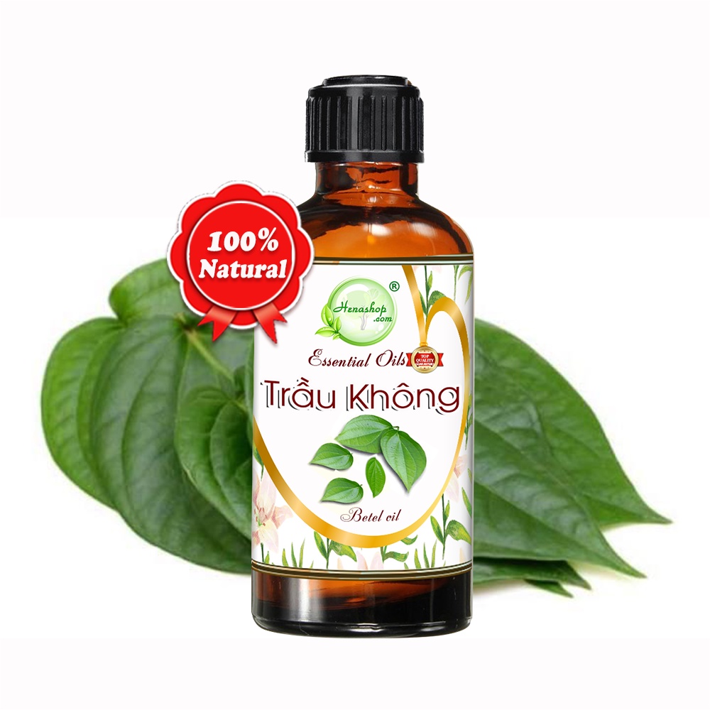 Tinh Dầu Trầu không Henashop 10ml Khử mùi, chống hôi miệng, xoa bóp giảm đau