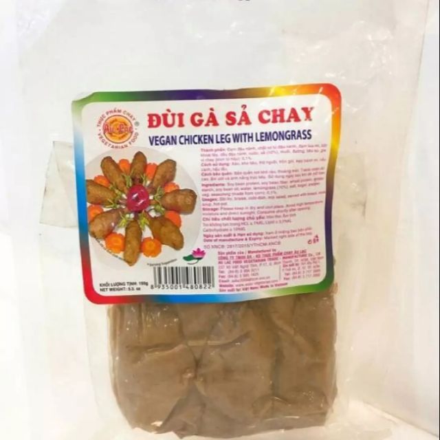 Đùi gà sả chay Âu Lạc gói 150g