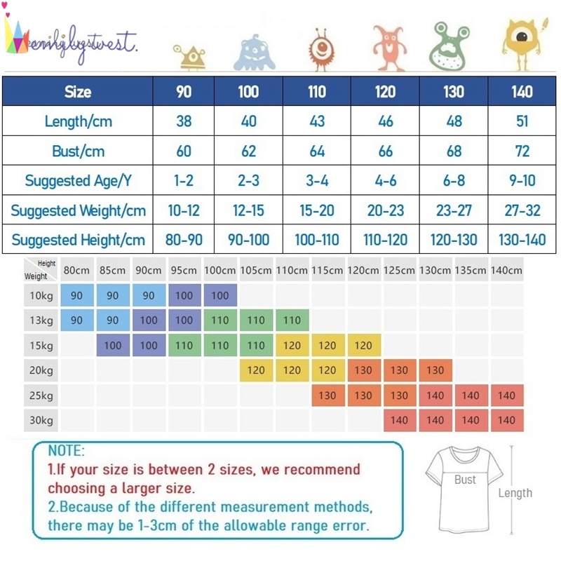Áo Thun Cotton Cổ Tròn Tay Ngắn In Hoạt Hình Dành Cho Bé Gái