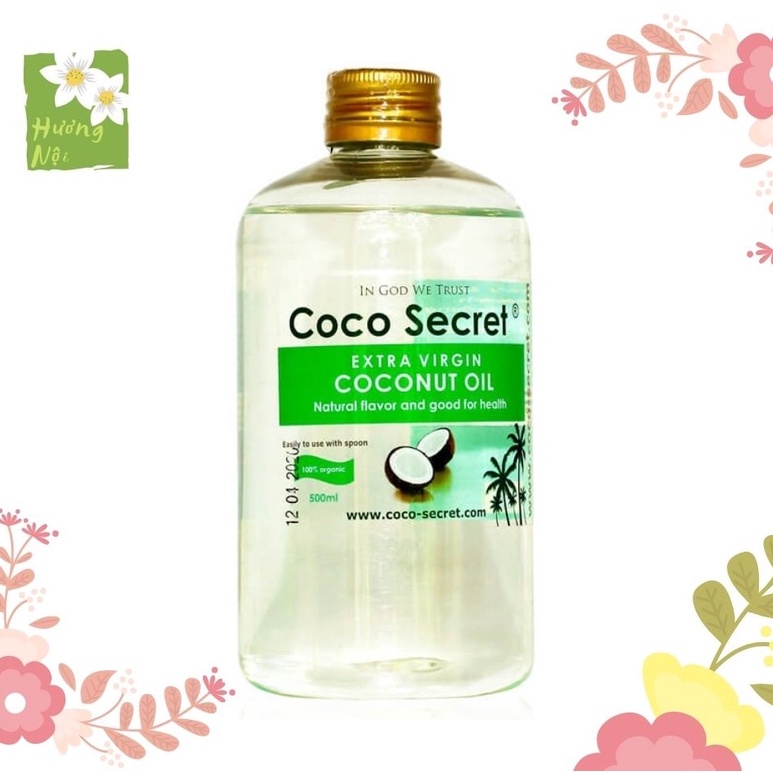 Dầu dừa nguyên chất Coco Secret 500ml