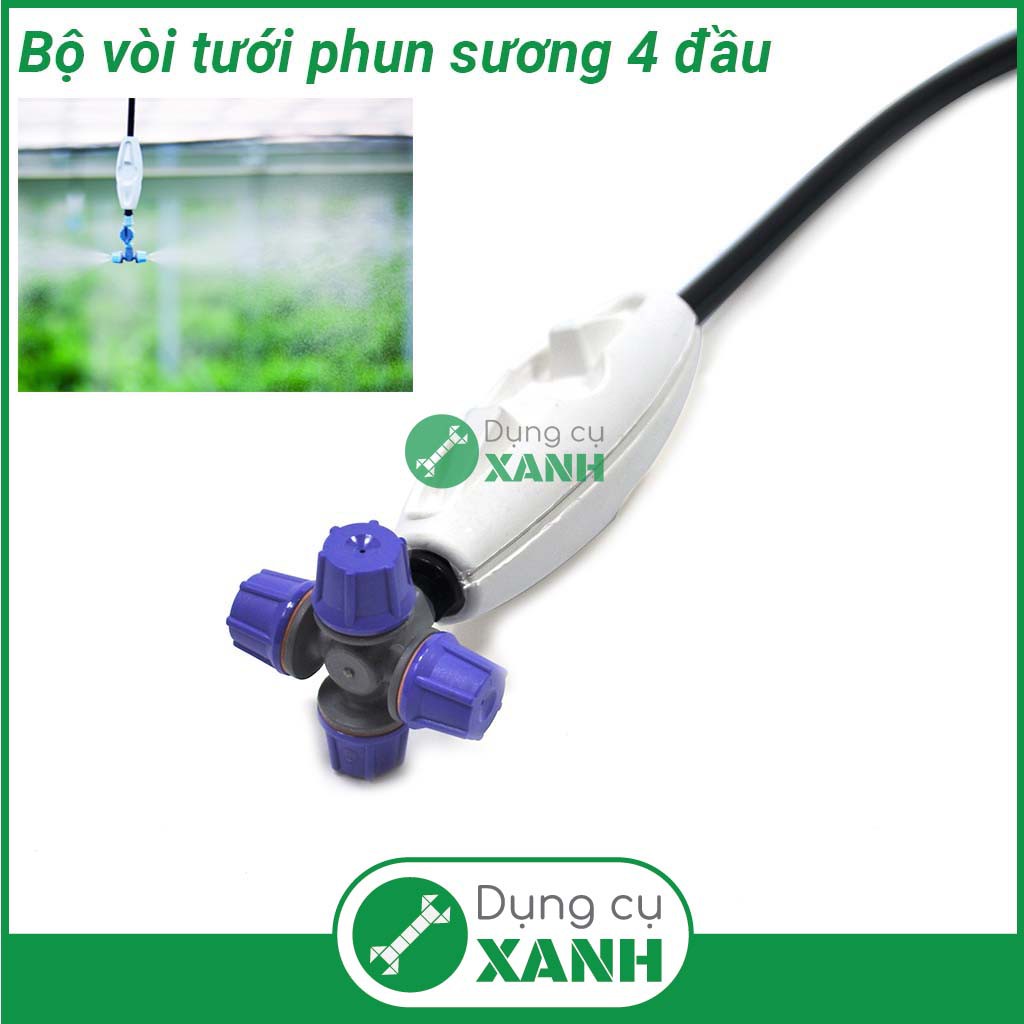Trọn bộ đầu tưới phun sương 4 cửa FLF Rivulis