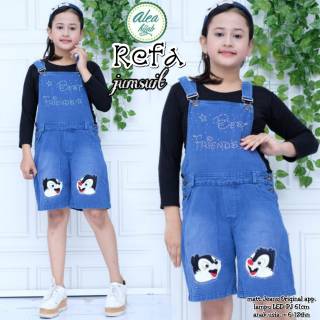 Jumpsuit Jeans Đèn Led Pj61 / Ages 6-12 Tuổi