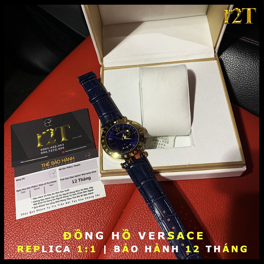 Đồng Hồ Nam Versace Cao Cấp - Đồng Hồ Quartz Dây Da chính hãng | BigBuy360 - bigbuy360.vn