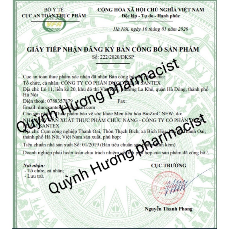 Men tiêu hóa BioZinC New - Hộp 30 gói men + kẽm giúp tăng cường tiêu hóa cho bé