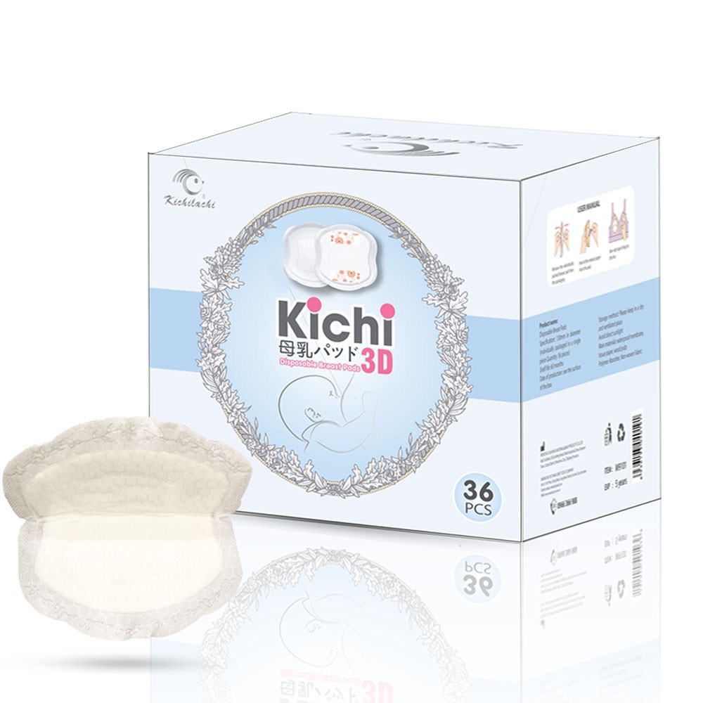 Hộp 36 miếng lót thấm sữa dùng 1 lần Kichi siêu thấm