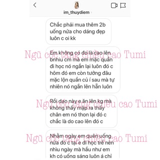 Ngũ cốc tăng chiều cao Tumi