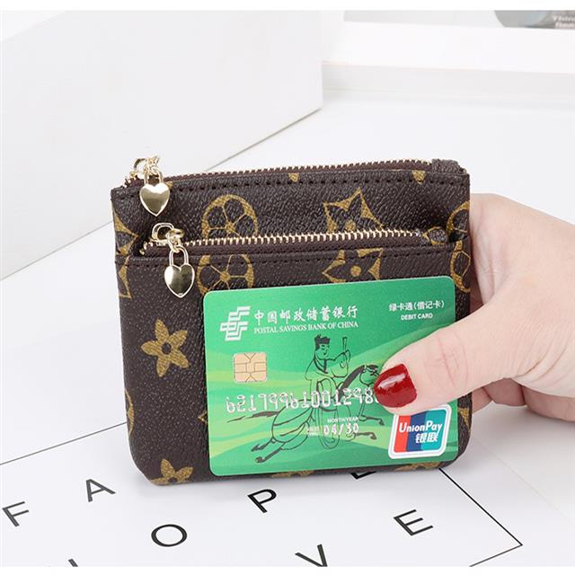 Ví da cầm tay khóa kéo thời trang cho nam nữ
