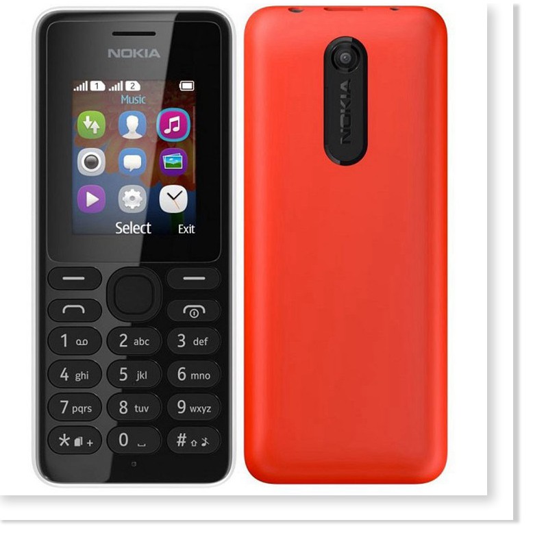 Điện thoại nokia 107 2 sim pin khủng sóng cực mạnh - DT0044 - Nice