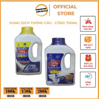 Dung Dịch Thông Cống Cầu Sifa Tiện Dụng 700ml – chất chống tắc nghẽn thông cống cực nhanh