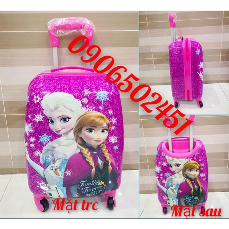 Balo, vali kéo Hàn Quốc họa tiết vali 3d nỗi và hoạt hình cực đáng yêu dành cho bé bú