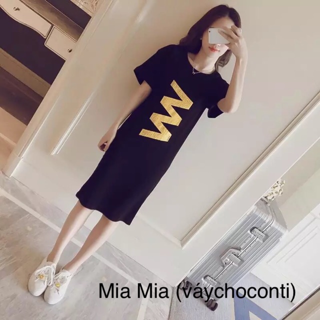 Váy wv có khoá cho ti