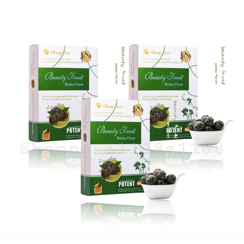 3 Hộp Mận Detox Japan - Tổng Nhà Phân Phối Mận Giảm Cân