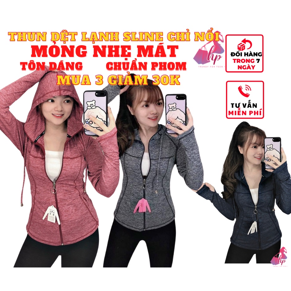 áo khoác thun nữ chống nắng thể thao ôm body form dài vải thun dệt lạnh mỏng nhẹ mát mùa hè rất hàn quốc thời trang 2022