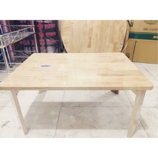Bàn gỗ ngồi bệt gấp gọn [100%gỗ cao su] kháng nước