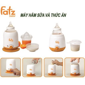 [Mã 267FMCGSALE giảm 8% đơn 500K] Máy hâm sữa và thức ăn siêu tốc Fatzbaby