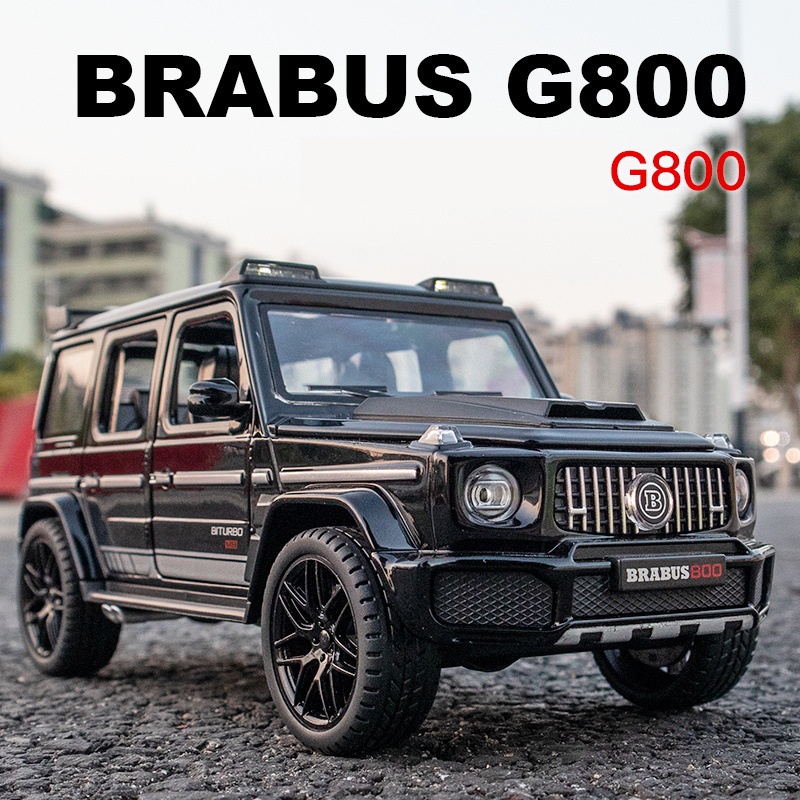 Mô Hình Xe Ô Tô Mercedes Benz BRABUS G800 Tỉ Lệ 1:22