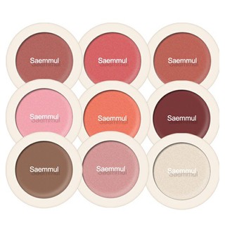 PHẤN MÁ HỒNG Siêu Mịn The Saem Saemmul Single Blusher 5g