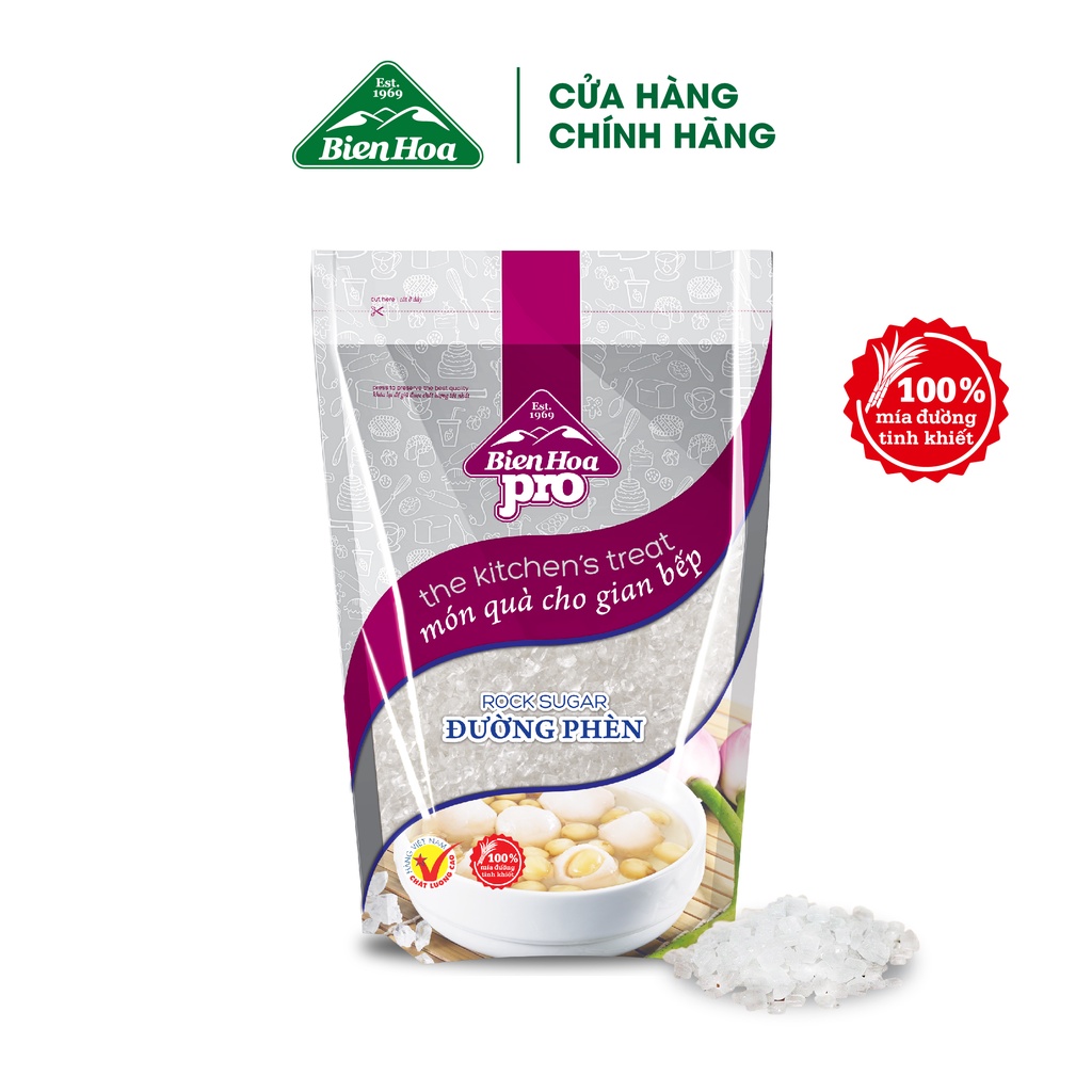 Đường Phèn Biên Hòa Pro 500 Gram túi