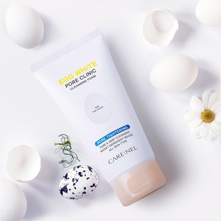 Sữa rửa mặt trứng làm trắng da Care:nel Egg White Pore Clinic Cleansing Foam 150ml