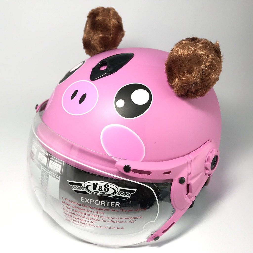 Nón bảo hiểm trẻ em có kính siêu đáng yêu V&S Helmet cho bé 3-6 tuổi - VS103KS (kiểu dáng tùy chọn)
