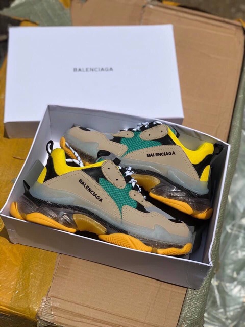 Balenciaga triple S Vàng