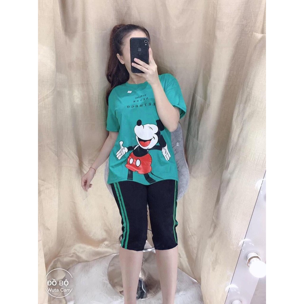 BỘ MẶC NHÀ LỬNG NGỐ HỌA TIẾT SIÊU HOT