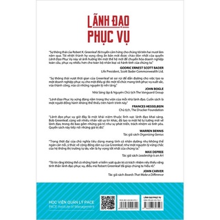 Sách - Lãnh Đạo Phục Vụ (Bìa Cứng)
