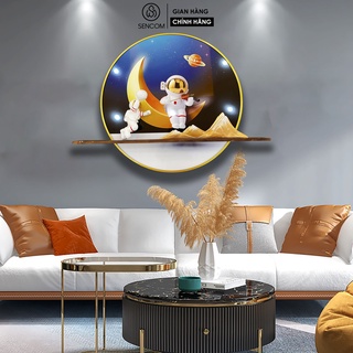 Phù điêu treo tường nghệ thuật SENCOM đồ vật decor trang trí nhà cửa mã PD40