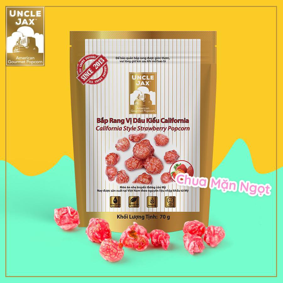 [VỊ MỚI- DÂU] Bắp rang bơ UNCLE JAX