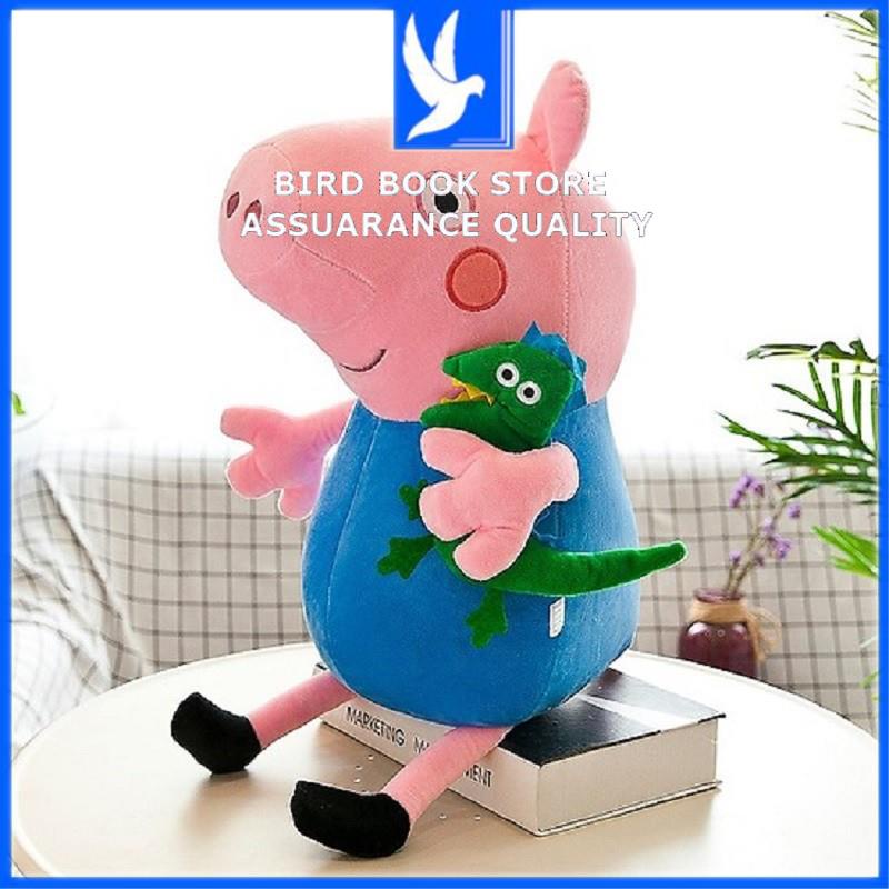 Gấu bông heo peppa ( PEPPA PIG ) cho bé và gối ôm chó Shiba mini 25cm Bird book