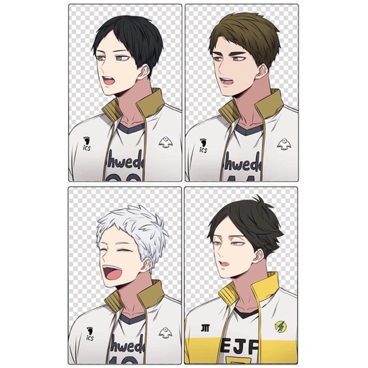 Thẻ bo góc Haikyuu Kanan_king