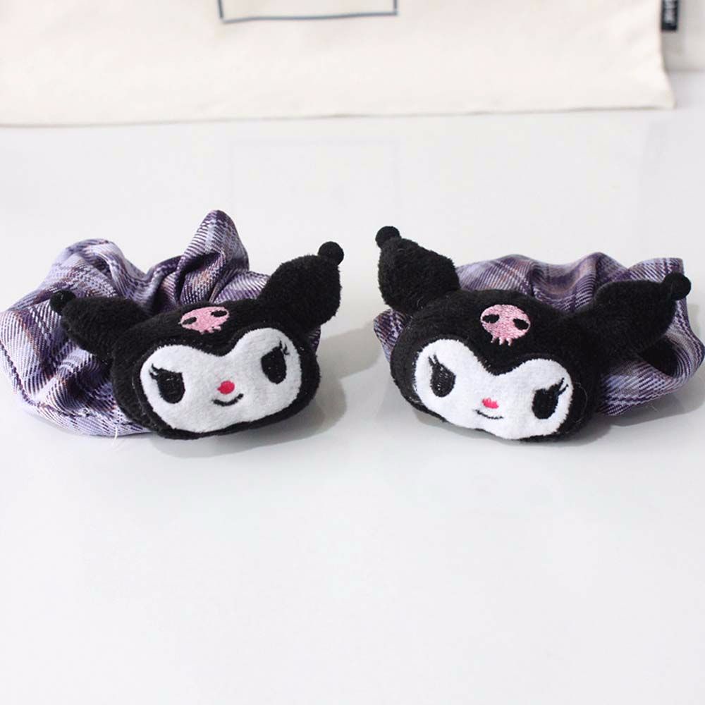 Dây Cột Tóc Co Giãn Họa Tiết Hoạt Hình Anime Cho Nữ