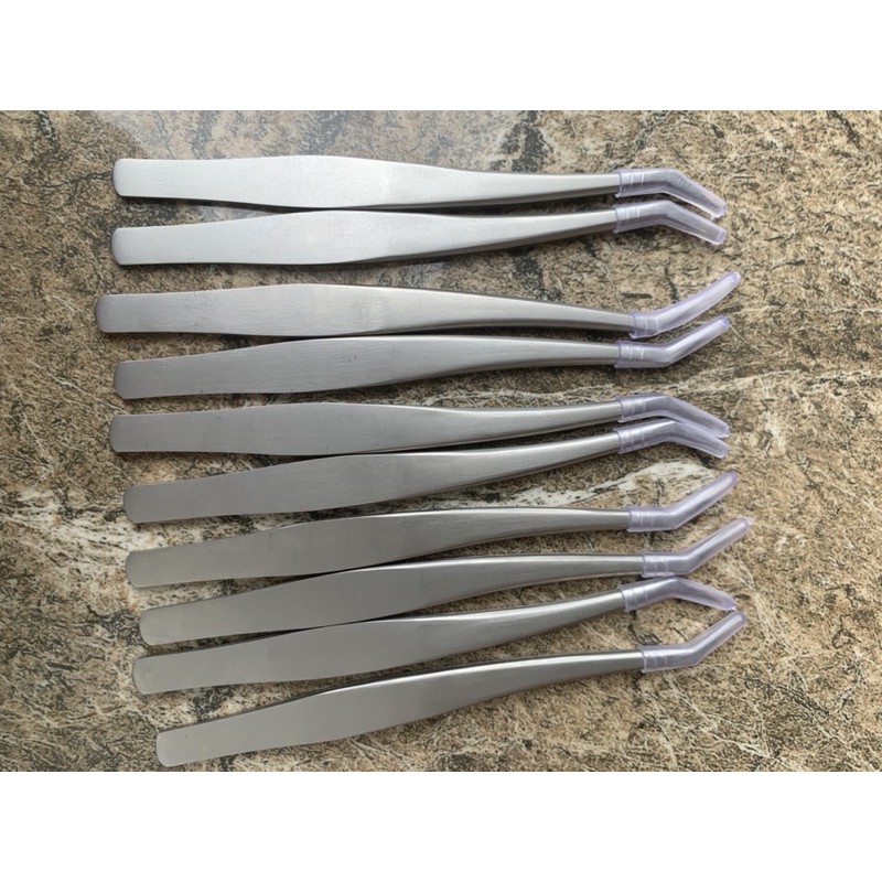 Nhíp gắp classic phủ nhám -DỤNG CỤ NỐI MI -QUYÊN QUYÊN
