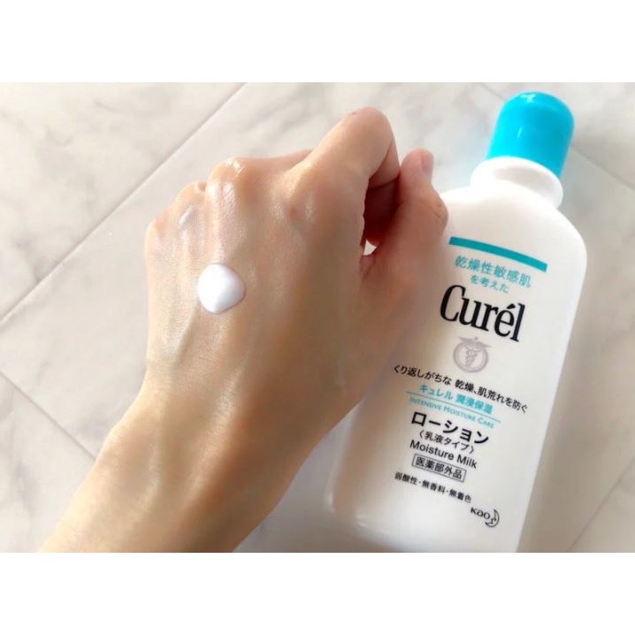 Sữa Dưỡng Thể Cấp Ẩm Chuyên Sâu Curél Intensive Moisture Care Moisture Milk