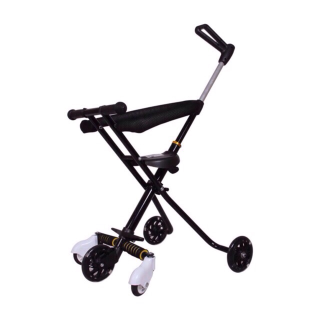 Xe đẩy siêu thị 5 bánh gập gọn chắc chắn