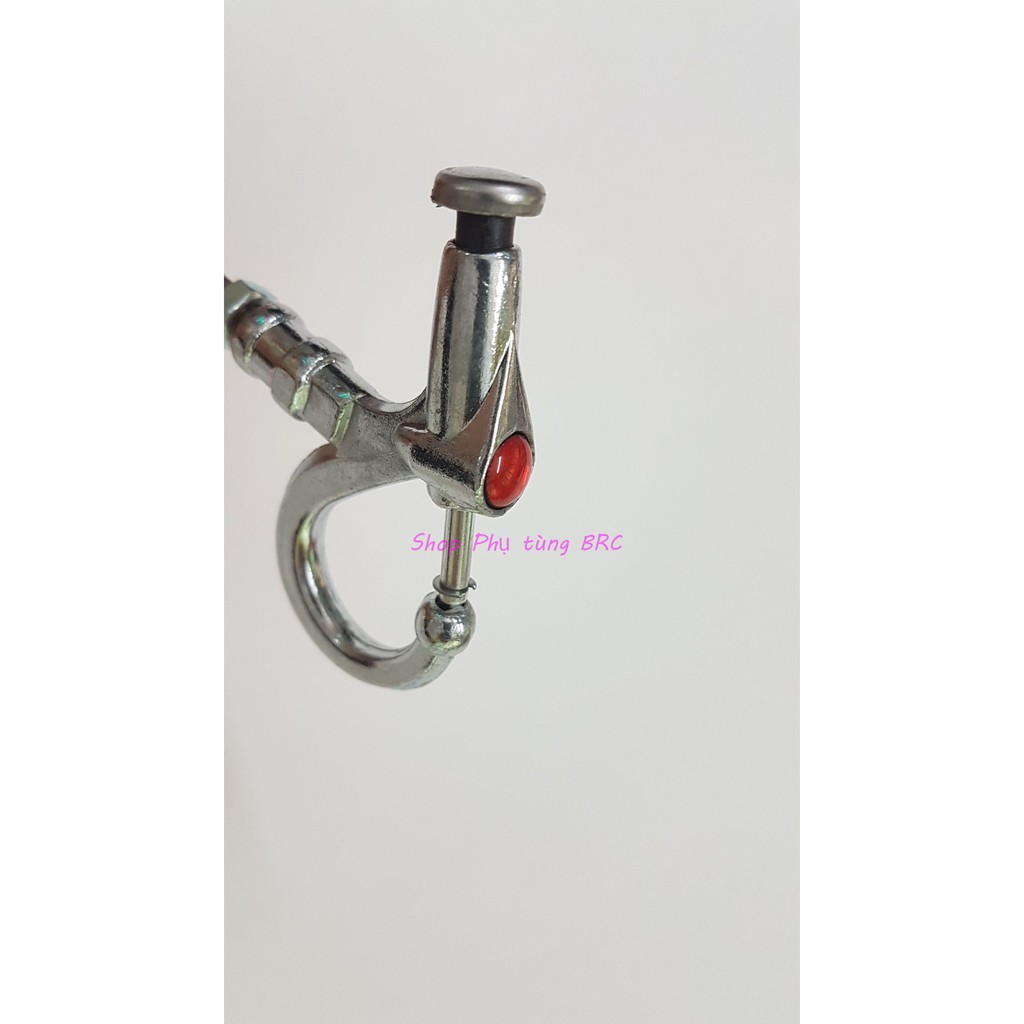 Móc bấm treo đồ xe máy loại 1