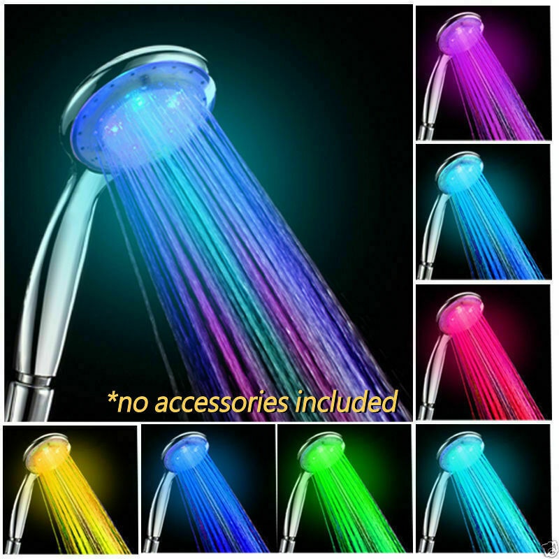 Mới Vòi Sen Có Đèn LED Đổi 7 Màu