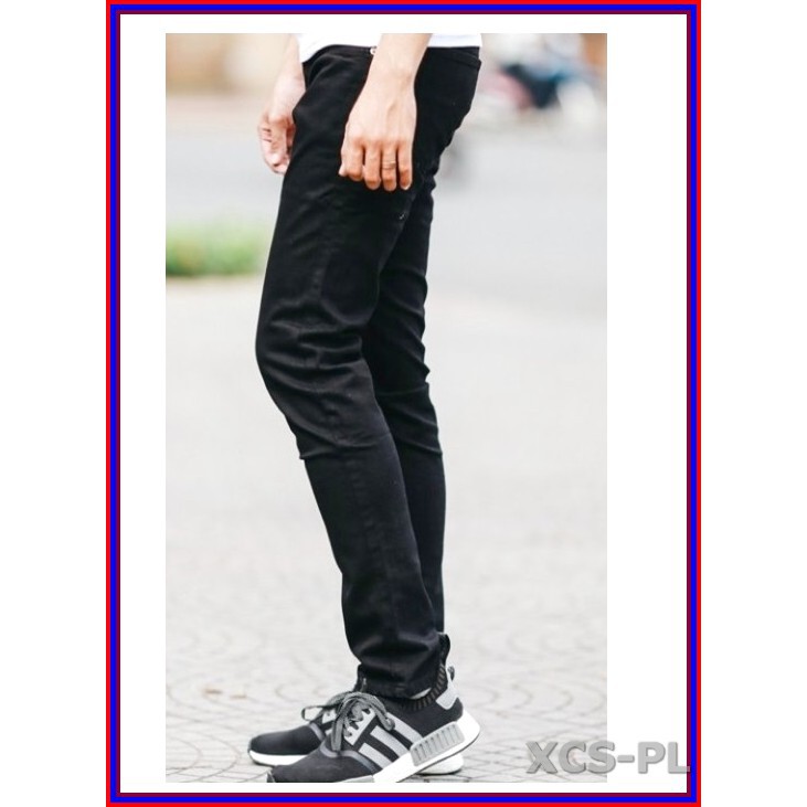 Quần jean nam cao cấp ĐEN TRƠN siêu đẹp không xù lông, không ra màu, chất giãn tốt đenTRƠN.298