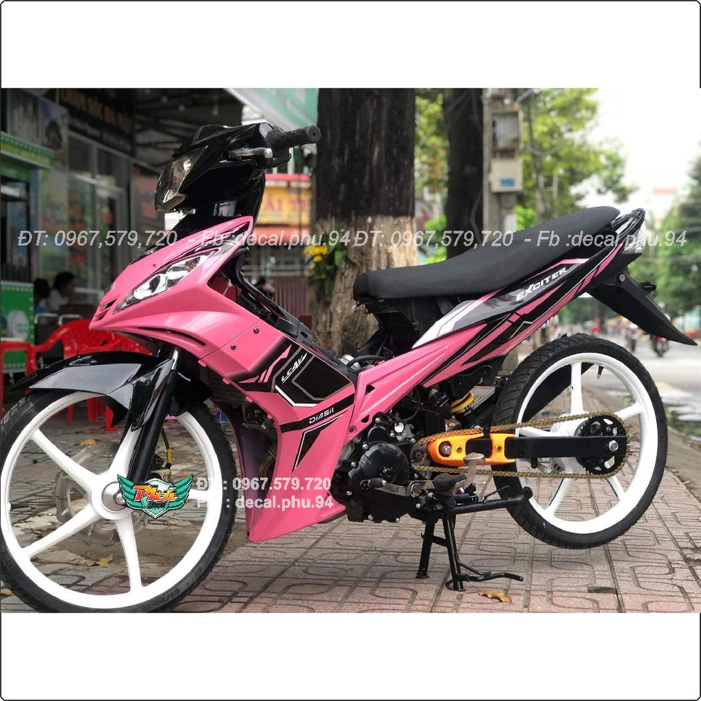 Tem Rời Ex 2006-2010 hồng đen (J)
