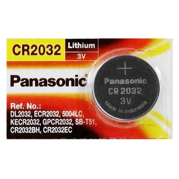 Pin cúc áo Panasonic CR2032 - CR2025 - CR2016/3V Lithium -  Hàng chính hãng