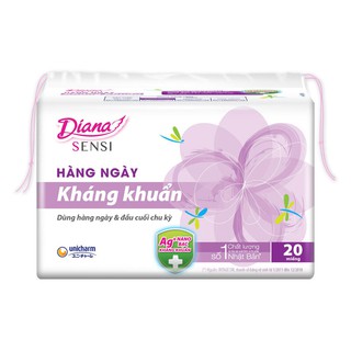Băng vệ sinh hàng ngày Diana Sensi 20 miếng