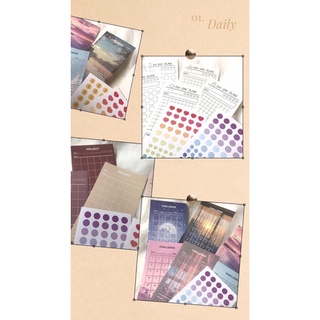 Note planner kèm sticker Nt020