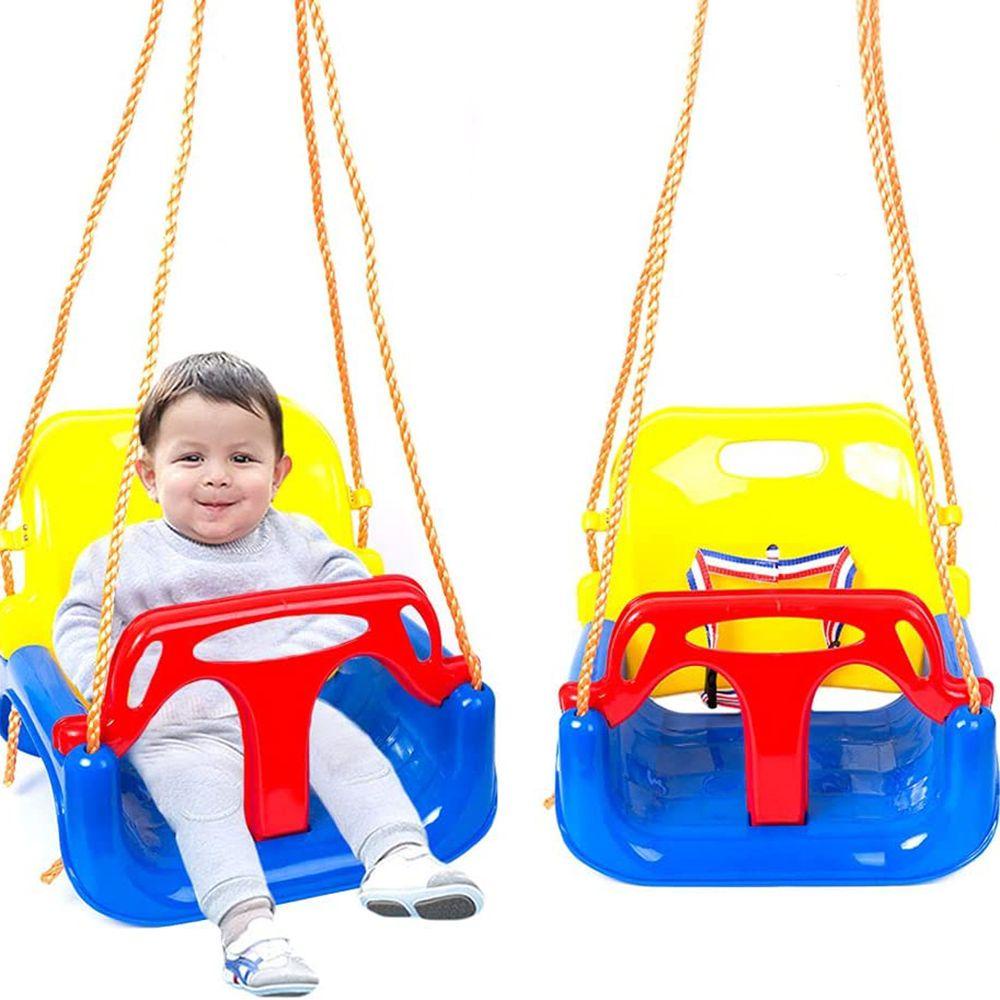 Ghế Xích Đu 3 Trong 1 Màu Cầu Vồng Cho Bé 6 Tháng Đến 12 Tuổi